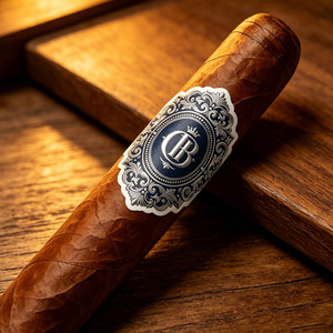 Autocollants personnalisés pour cigares avec logo de marque privée, impression de cercle de cigare, autocollants gaufrés en feuille d'or pour étiquettes de cigares - Product Image 2