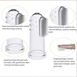 Mumlove Produit <span class=keywords><strong>Brosse</strong></span> à dents pour enfants <span class=keywords><strong>Brosse</strong></span> à dents en silicone pour bébé <span class=keywords><strong>Brosse</strong></span> à dents avec boîte en plastique - Product Image 5