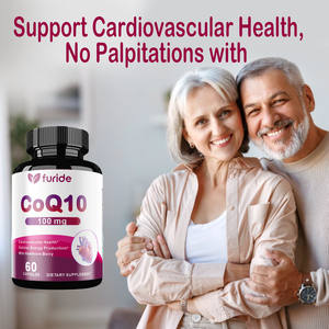 Cápsulas de Coenzima Q10 Ubiquinol de 200 mg, Suplemento OEM de Fábrica, Apoyo Energético, 60/90/120 Unidades - Product Image 3