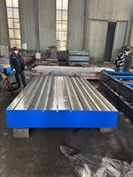 Nouvelle table de soudage en fonte à fente en T de haute précision, établi industriel robuste pour usinage CNC, service OEM personnalisé