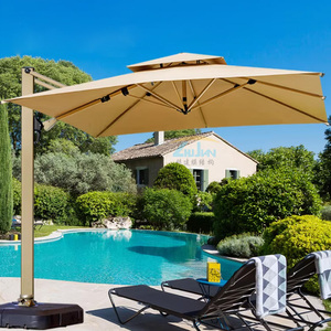 <span class=keywords><strong>Parasol</strong></span> de jardin pliable de luxe, imperméable et écologique pour jardins, terrasses, hôtels - Utilisation commerciale, grand <span class=keywords><strong>parasol</strong></span> de jardin - Product Image 4