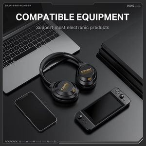 <span class=keywords><strong>ONIKUMA</strong></span> GT811 ligero ANC ENC multimodo <span class=keywords><strong>Bluetooth</strong></span> y conectividad de 3,5mm auriculares inalámbricos para juegos con cancelación de ruido - Product Image 6