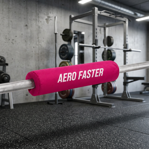 Coussin de protection pour haltères Aero Faster en mousse EPP et caoutchouc, tissu rose, protection pour exercices, adulte, toutes saisons, tailles S/M/L - Product Image 2
