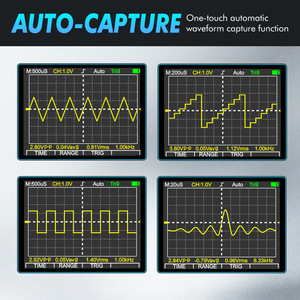 Auto-Ranging 2-IN-1 Oszilloskop Wellenform <span class=keywords><strong>Digital</strong></span> multimeter 50Msps Bandbreite 10MHz Abtastung 6000 Zählungen Oszilloskope - Product Image 4