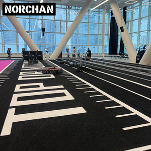 <span class=keywords><strong>Gazon</strong></span> synthétique artificiel pour gymnase, 15 mm, imperméable, haute densité, noir, hybride, absorption des chocs, antidérapant, utilisation <span class=keywords><strong>en</strong></span> jardin, <span class=keywords><strong>en</strong></span> <span class=keywords><strong>rouleau</strong></span> - Product Image 6