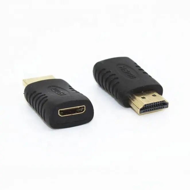 OEM Kabel Adaptor Konverter HDMI 19Pin Wanita, Kabel Adaptor 1080P FULL HD untuk HDTV, Proyektor,