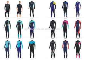 Combinaison humide une pièce courte pour femmes <span class=keywords><strong>maillot</strong></span> de <span class=keywords><strong>bain</strong></span> manches courtes combinaison de surf personnalisée en gros 2/2mm - Product Image 6