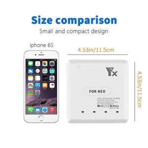 Akkuladegerät für <span class=keywords><strong>DJI</strong></span> NEO, 6-in-1 Schnelllade-Hub Kompatibel mit <span class=keywords><strong>DJI</strong></span> NEO Drohne, Fernbedienung mit 4 Akkuporten - Product Image 2