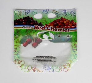 Bolsas de plástico para supermercado con atmósfera modificada, antivaho, con cierre de cremallera, desechables, para frutas y verduras frescas, uvas - Product Image 2