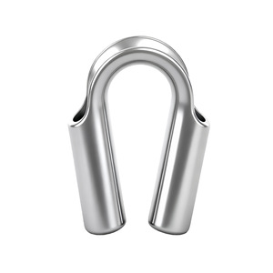 Thai Hua Stainless Steel Tubular Collar Ring M6 To M28 Heavy Duty Cable Protection Cover Bright Surface Finish - Product Image 1