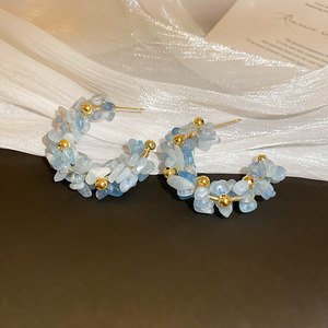 <span class=keywords><strong>Orecchini</strong></span> di perline con orchidea marina fresca <span class=keywords><strong>orecchini</strong></span> di perline per le vacanze in spiaggia <span class=keywords><strong>orecchini</strong></span> di sale schiacciati <span class=keywords><strong>orecchini</strong></span> avanzati personalizzati francesi - Product Image 6