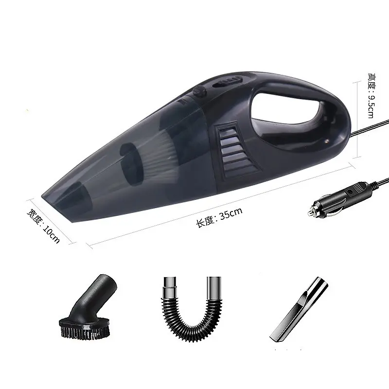 Portable Vacuum Cleaner Dry and Wet Dual Purpose Quick Cleaning Vacuum Cleaner 120w 12v Cleaning Car Vacuum Cleaner