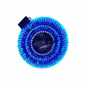 140 luces de Navidad LED con música azul (G)MAS 24PC/CS para decoraciones festivas - Product Image 2