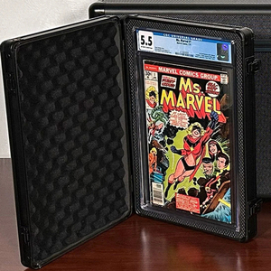 Caja de Almacenamiento de Aluminio Resistente a Impactos para Transporte de Láminas de Cómics Graduadas - Product Image 5
