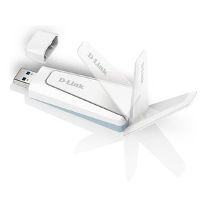 Adaptateur WiFi 6 double bande D-Link AX1800 USB Type-A Blanc Bleu - Product Image 1