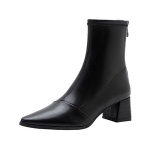 Nuovi Stivaletti Primaverili Autunnali Invernali da Donna con Tacco Alto <span class=keywords><strong>Scarpe</strong></span> Sottili Stivali alla Caviglia per Donna Nuovi Stili - Product Image 4