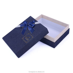 Grande boîte en papier pliante personnalisée pour le rangement des chaussures Boîte portable à <span class=keywords><strong>prix</strong></span> raisonnable Boîte cadeau pliante en papier kraft bleu haut bas - Product Image 6
