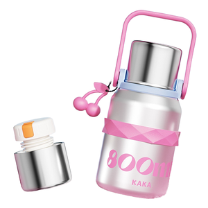 Botella <span class=keywords><strong>de</strong></span> <span class=keywords><strong>agua</strong></span> al vacío <span class=keywords><strong>de</strong></span> acero inoxidable <span class=keywords><strong>de</strong></span> grado alimenticio 316 <span class=keywords><strong>de</strong></span> gran capacidad taza recta moderna viaje 6-12 horas aislamiento térmico - Product Image 6