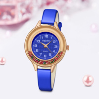 Montre à quartz simple et décontractée pour femmes, nouvelle montre à bille, petite montre en cuir noir, montre habillée pour femmes, montre-bracelet Relogio Feminino