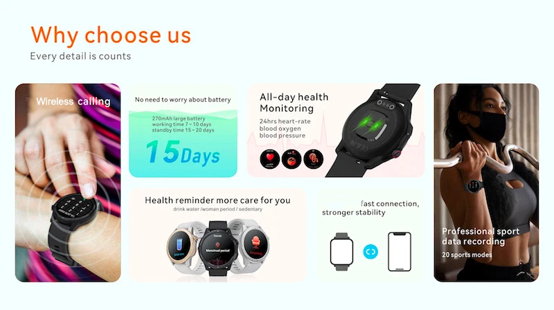 Manufacture smart watch men women waterproof heart rate answer call fitness tracker men's sports smartwatch android and ios