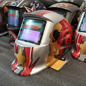 Tự hoạt động làm cho mua số lượng lớn giá Hàn Mũ bảo hiểm tự động pin năng lượng mặt trời năng lượng kép có thể điều chỉnh Hàn Mũ bảo hiểm 1 cái - Product Image 4