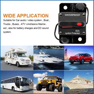 Disjoncteur audio de siège auto sécurisé avec protection de borne, interrupteur de récupération manuelle pour <span class=keywords><strong>voiture</strong></span> 30-300ACB5 - Product Image 4