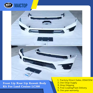 Venta caliente <span class=keywords><strong>nueva</strong></span> condición Auto Car Bodykit ABS Material parachoques delantero y trasero con recortes de luz antiniebla para <span class=keywords><strong>Toyota</strong></span> <span class=keywords><strong>Land</strong></span> <span class=keywords><strong>Cruiser</strong></span> LC300 - Product Image 6