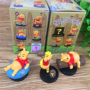 Personalizado al por mayor Pvc 9 unids/set Animal oso escultura modelo juguete Anime misterio Poohs figura de acción caja ciega - Product Image 6