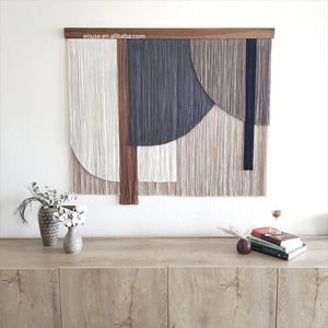 <span class=keywords><strong>Tapiz</strong></span> nórdico ecológico para bricolaje, <span class=keywords><strong>tapiz</strong></span> de macramé con tinte de corbata alta, <span class=keywords><strong>tapiz</strong></span> de arte colgante de pared de algodón tejido de calidad - Product Image 5