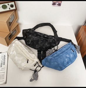 Bolsa de cintura masculina para acampamento, bolsa casual de corpo cruzado, bolsa de cintura para homens e mulheres - Product Image 6