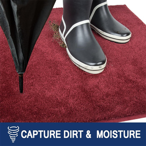 <span class=keywords><strong>Tapis</strong></span> d'entrée absorbant en microfibre tuftée, lavable, antidérapant, adapté aux animaux domestiques, pour Noël, extérieur, pour porte d'entrée - Product Image 5
