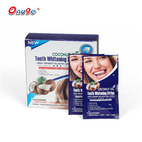 Tiras blanqueadoras de dientes con etiqueta blanca personalizada con sabor a menta Embalaje de tira oral original para uso doméstico