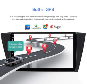 Reproductor de coche Android Jiawell de 9 pulgadas, estéreo para coche con GPS, WIFI, Carplay, Android Auto, pantalla táctil GPS para BMW Serie 3 E90 E91 2006-2012 - Product Image 5
