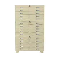 Classeur plat en acier moderne à 10 tiroirs pour bureau d'architecture de plan A0 A1 stockage de dessin de carte pour atelier scolaire salle de sport