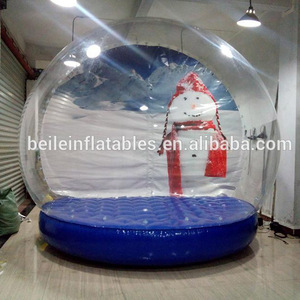 Tùy chỉnh chất lượng cao Inflatable giáng sinh Quả cầu tuyết bóng cho trang trí ngoài trời - Product Image 6