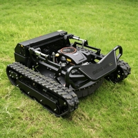 Tondeuse à gazon robotisée intelligente, autopropulsée, sans fil, automatique, moteur 452cc, télécommande