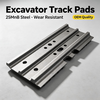 Pièces de train de roulement d'excavatrice : Patins de chenilles en acier pour CAT 312 308CR, Sany, Volvo, Doosan – Pièces de rechange pour excavatrices