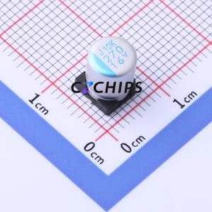 APXJ160ARA271MF80J ตัวเก็บประจุแบบแข็ง SMD, D6.3xL7.7 มม. ( ความจุ: 270uF ) ( ความแม่นยำ: 20% แรงดันไฟฟ้าที่กำหนด: 16V ) - Product Image 1