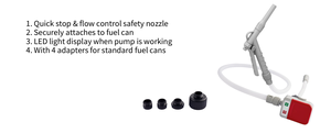 FCC EMC Manual Nozzle <b>Battery</b> Powered Fuel Transfer <b>Pump</b> Speedy Adaptable Sturdy Plastic Cordless Diesel Kerosene Transfer <b>Pump</b> - Product Image 6