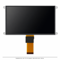 Écran LCD TFT IPS 8,95 pouces 1024x600 RGB 24 bits Interface parallèle 500 nits Panneau à large plage de température pour borne de stationnement intelligente