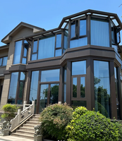 Rampe d'escalier moderne en verre sans cadre en acier inoxydable pour balcon, villa, hôtel, appartement, installation au sol Chuanlan