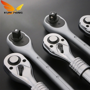 Chiave a Bussola Professionale Metrica OEM Kunpeng, Strumenti per Riparazione Auto, Cricchetto Telescopico Regolabile 1/2, Cromo Vanadio, Attacco da 12,5mm - Product Image 3