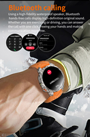 Montre connectée pour homme IW07, nouvelle montre connectée HD de 1,7 pouce avec batterie de 1000 mAh, lampe de poche, plus de 110 modes sportifs, moniteur de sommeil, compatible avec Android IOS ODM