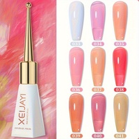 XEIJAYI Vernis à ongles gel UV, nouvelle couleur populaire, fournitures pour ongles en gel, sans HEMA ni TPO, norme européenne, vente en gros d'usine OEM ODM