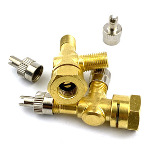 <b>TpmS</b> Copper Three Way Valve 8v1 For Tubeless Tire Pressure Testing And Adjustment Tool - Product Image 4