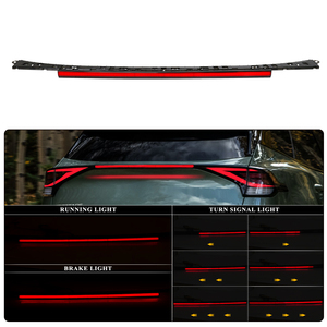 Luz trasera LED de tipo pasante con señal de freno para <span class=keywords><strong>Kia</strong></span> <span class=keywords><strong>Sportage</strong></span> <span class=keywords><strong>2022</strong></span> 2023 2024 2025 2026, luz de freno trasera y luz de conducción - Product Image 2