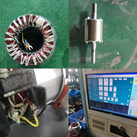 YONGKANG PETIT COMPRESSEUR D'AIR SANS HUILE POMPE COMPRESSEUR D'AIR DENTAIRE 2 PÔLES 6L