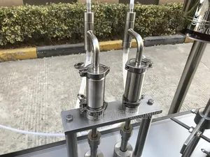 Máquina de enchimento líquido automático para xarope, 100ml 120ml
