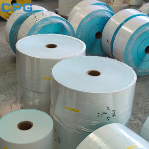 Rouleau maître d'étiquettes thermiques personnalisées OEM en vrac, matériau d'étiquetage pour emballage alimentaire, papier autocollant thermique direct, rouleau jumbo - Product Image 5