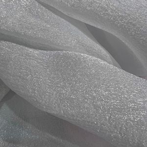 Tissu Organza Coloré Uni Effet Étoilé Froissé pour Robe de Soirée <span class=keywords><strong>et</strong></span> Rideau de Fond - Product Image 6